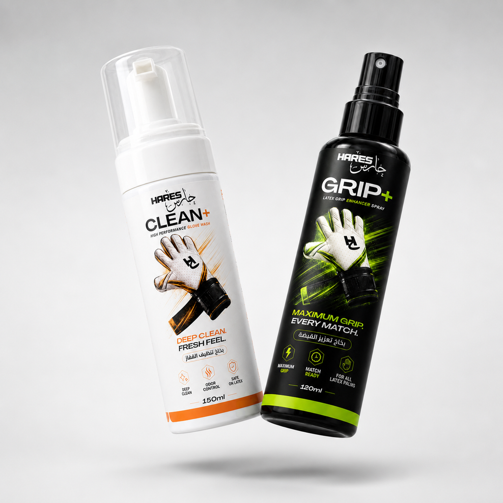 GRIP+ & CLEAN+ 2 in 1 Glove Care Kit